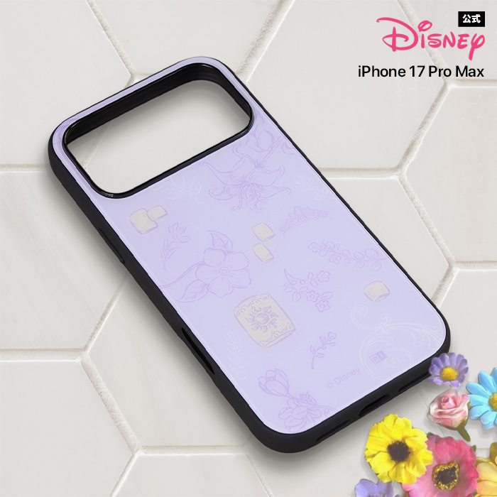 ディズニー、ラプンツェル、ベルのスマホカバー iPhone14ケース】 クッションバンパー Disney100 Princess Rapunzel