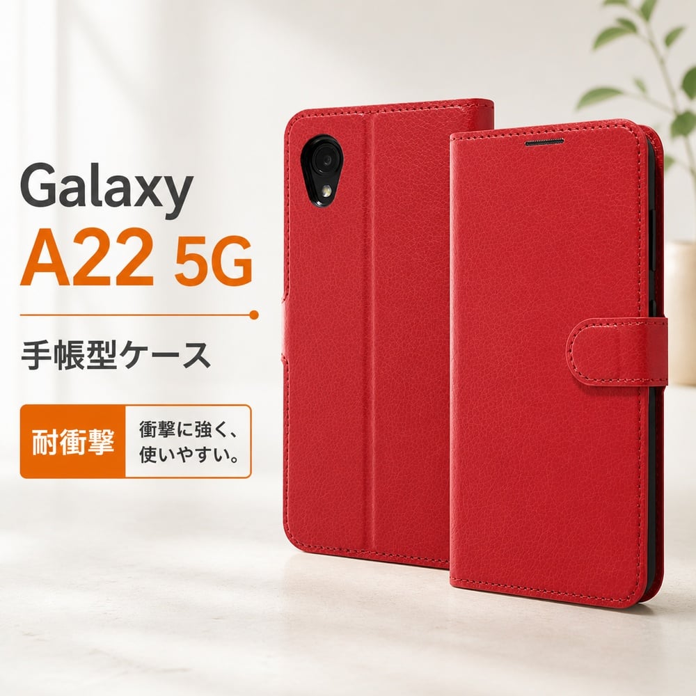 Galaxy A22 ケース ギャラクシーエートゥエンティーツー 手帳型