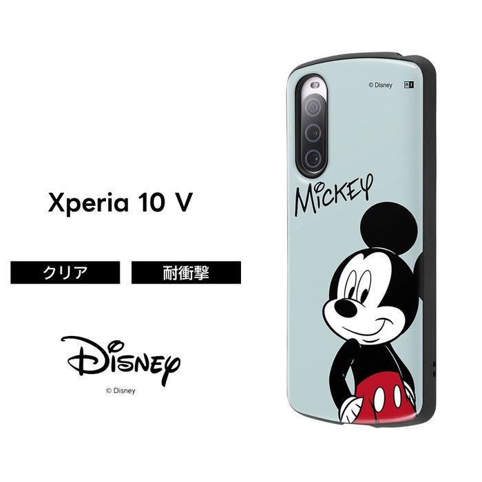Xperia 10 V ケース 耐衝撃 ミッキー ミニー Xperia10V SO-52D SOG11