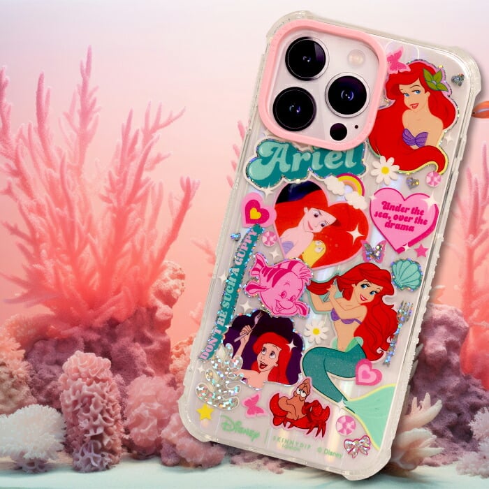 iPhone 16 Pro Max ケース リトル・マーメイド アリエル ディズニー