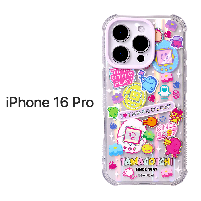 iphone16promaxケース　デコ電　平成女児　たまごっち　まめっち iphone16promaxケース デコ電 たまごっち まめっち - メルカリ