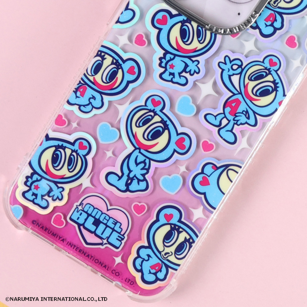 SKINNYDIP×エンジェルブルーナカムラくん iPhone 15proケース iPhone 15 Pro ケース エンジェルブルー キャラクター iPhone15Pro