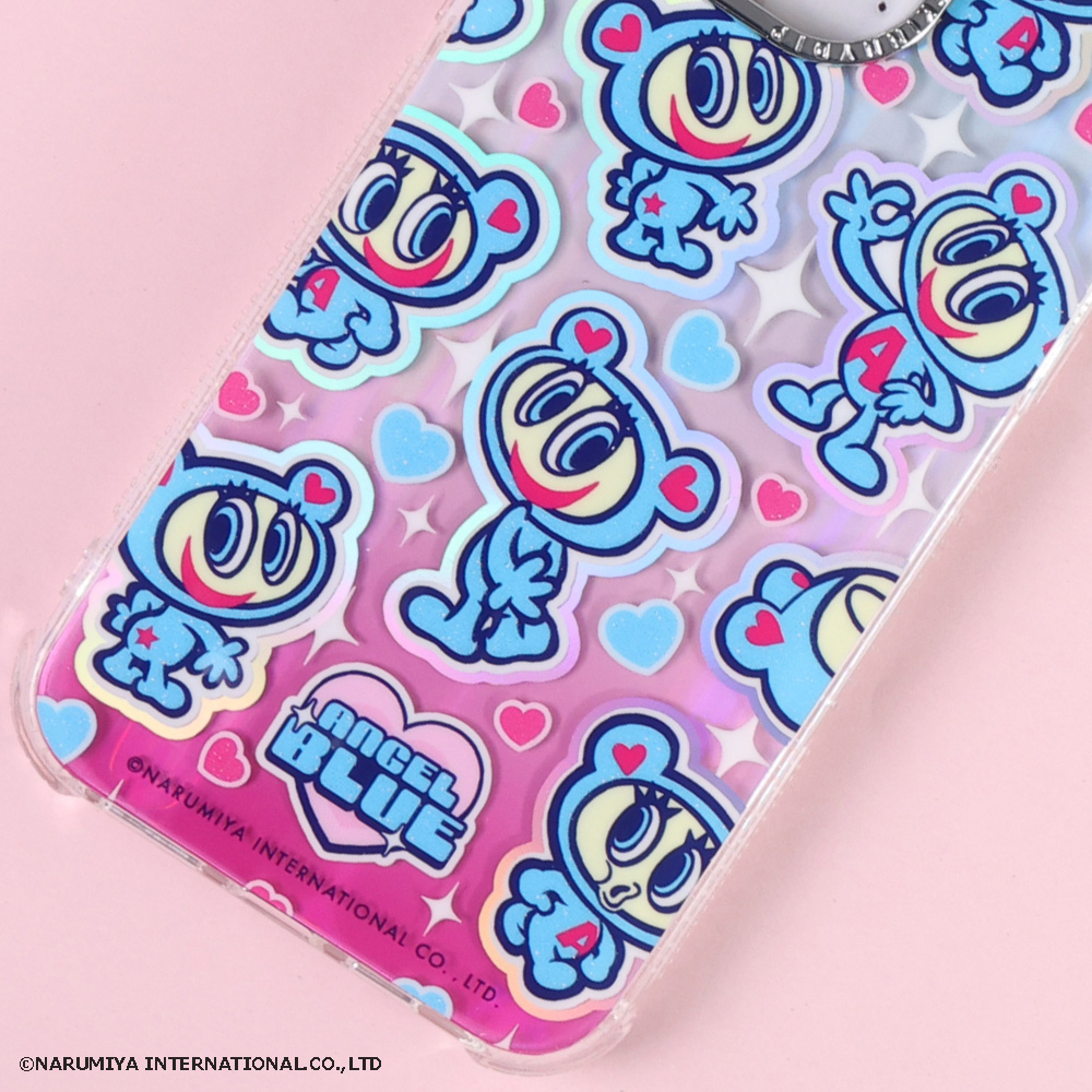 SKINNYDIP×エンジェルブルーナカムラくん iPhone 15proケース iPhone 15 Pro Max ケース エンジェルブルー キャラクター アイフォン