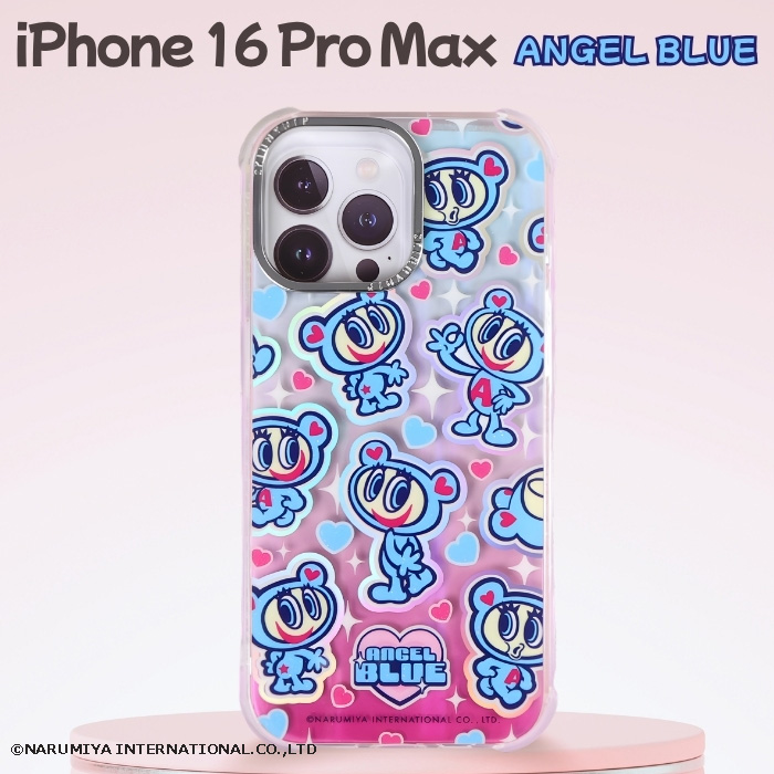 エンジェルブルー　スキニーディップ　スマホケース　iPhone16pro iPhone 16 Pro Max ケース エンジェルブルー キャラクター アイフォン
