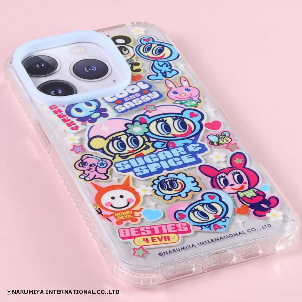 iPhone 15 Pro ケース エンジェルブルー キャラクター iPhone15Pro