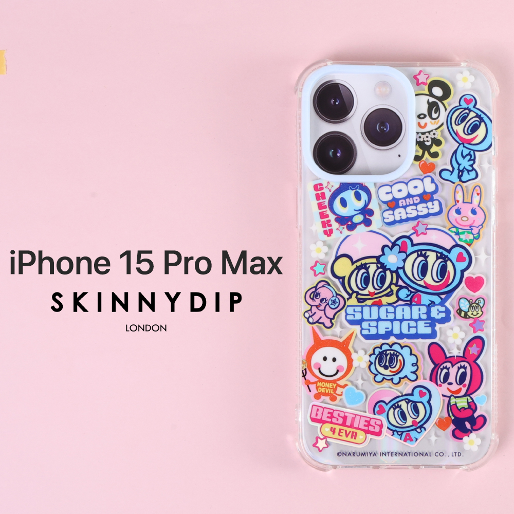 iPhone15promax ケース スキニーディップ エンジェルブルー iPhone 15 Pro Max ケース エンジェルブルー キャラクター アイフォン