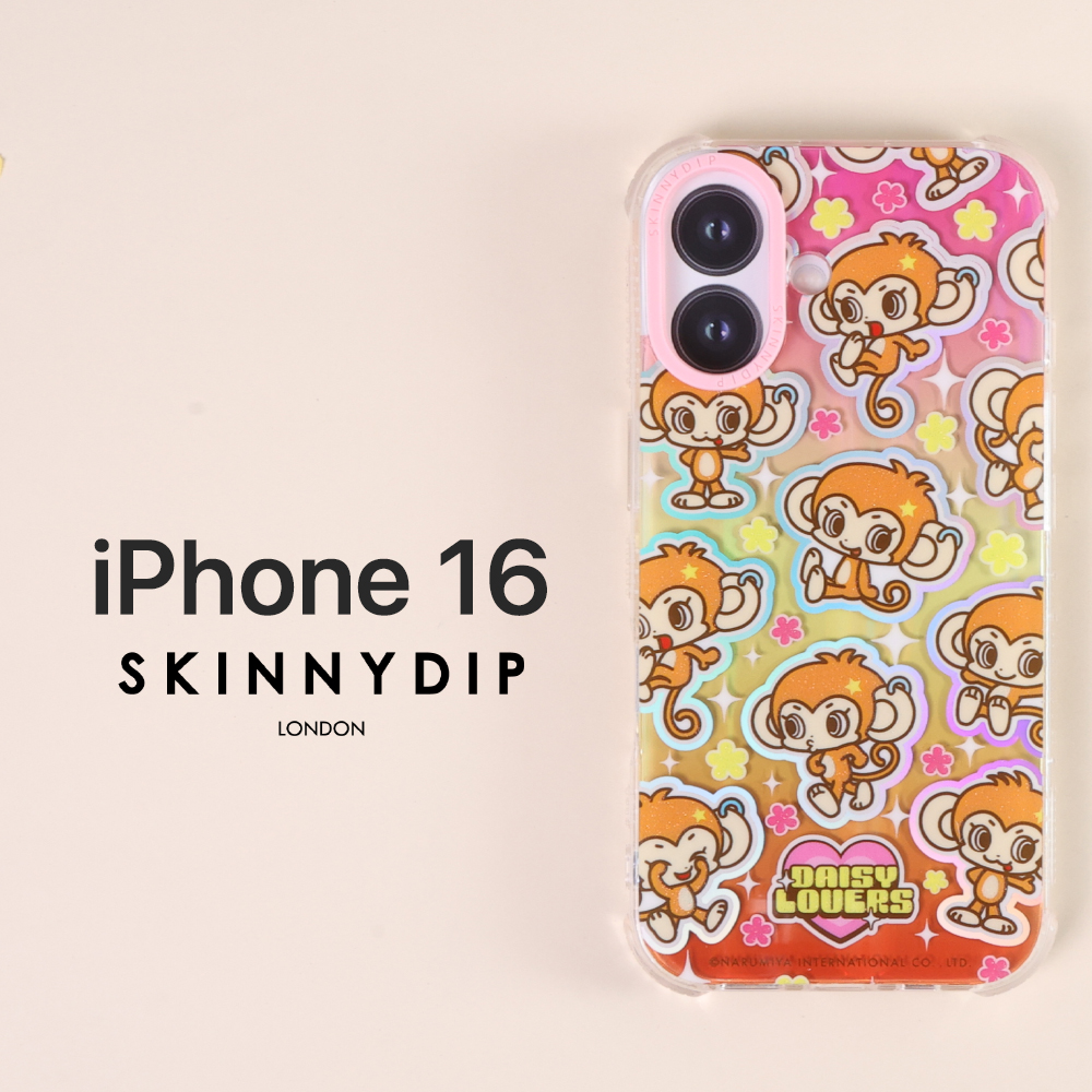 Daisy Lovers x Skinnydip iPhone 16proケース iPhone 16 ケース デイジーラヴァーズ キャラクター iPhone16