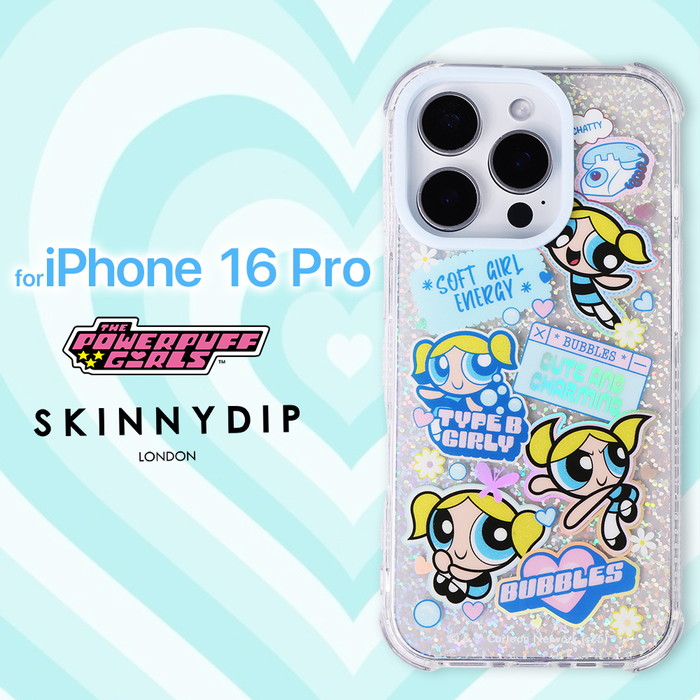パワーパフガールズ バブルス iPhone16Pro ケース 可愛い キャラクター