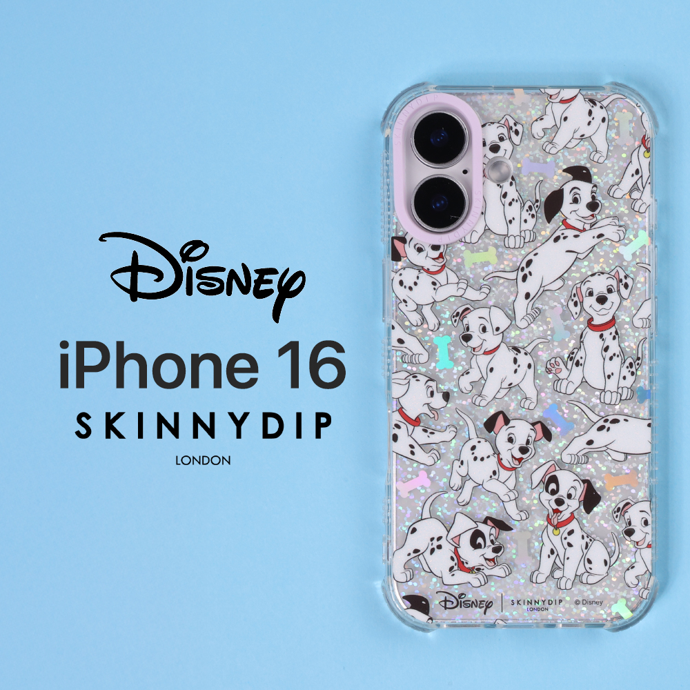 iPhone 16 ケース 101匹わんちゃん クリア iPhone16 アイフォン16