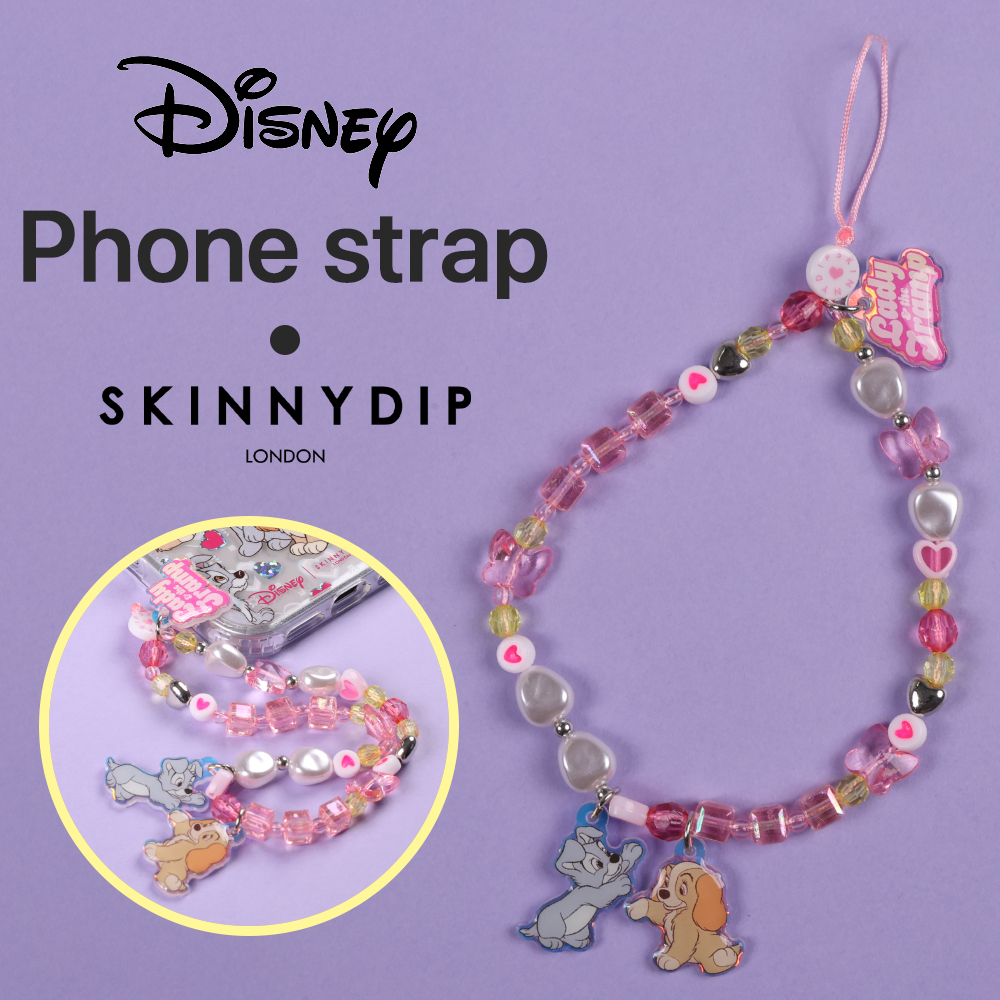 スマホストラップ レディ トランプ わんわん物語 キャラクター
