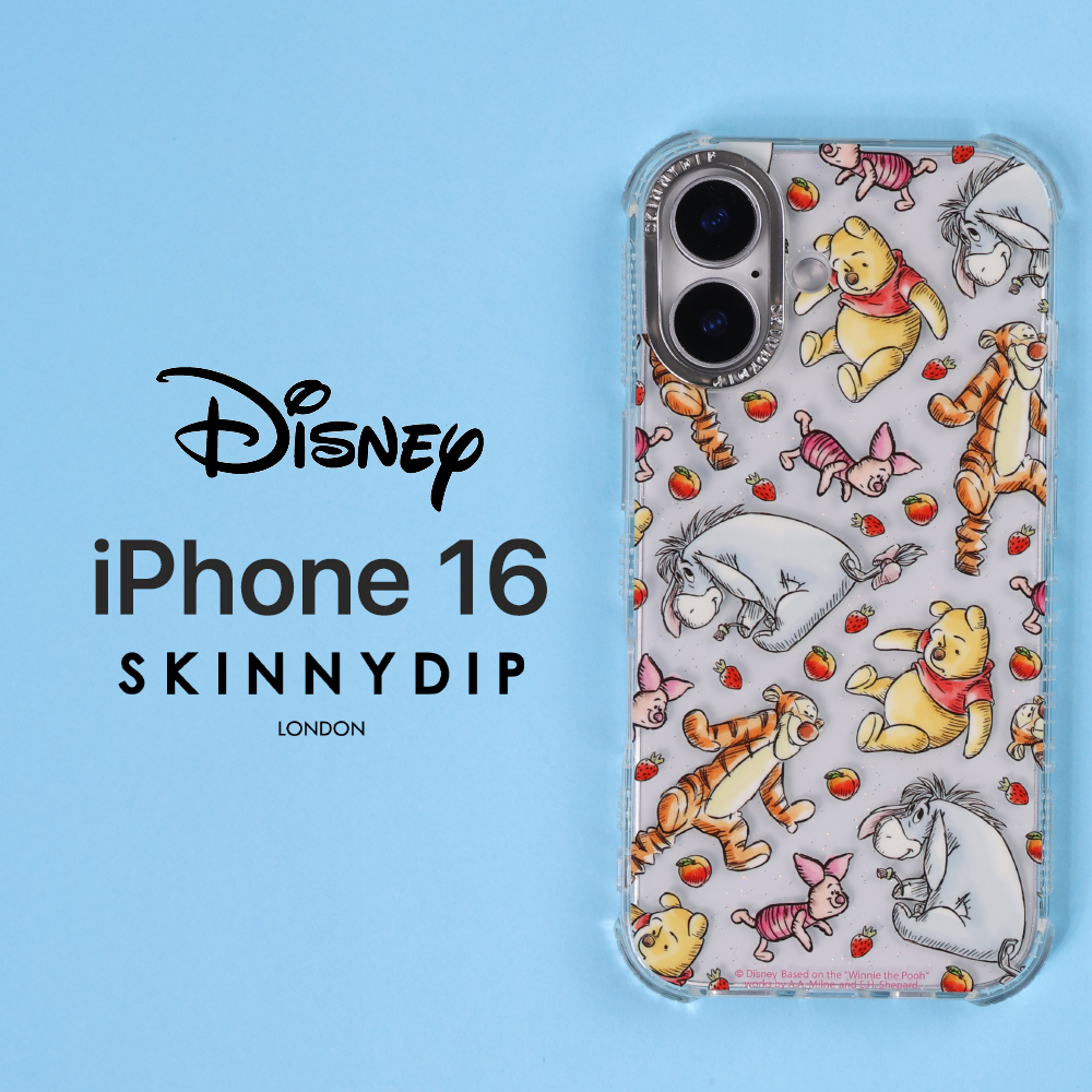 iPhone 16 ケース プーさん クリアケース iPhone16 アイフォン16