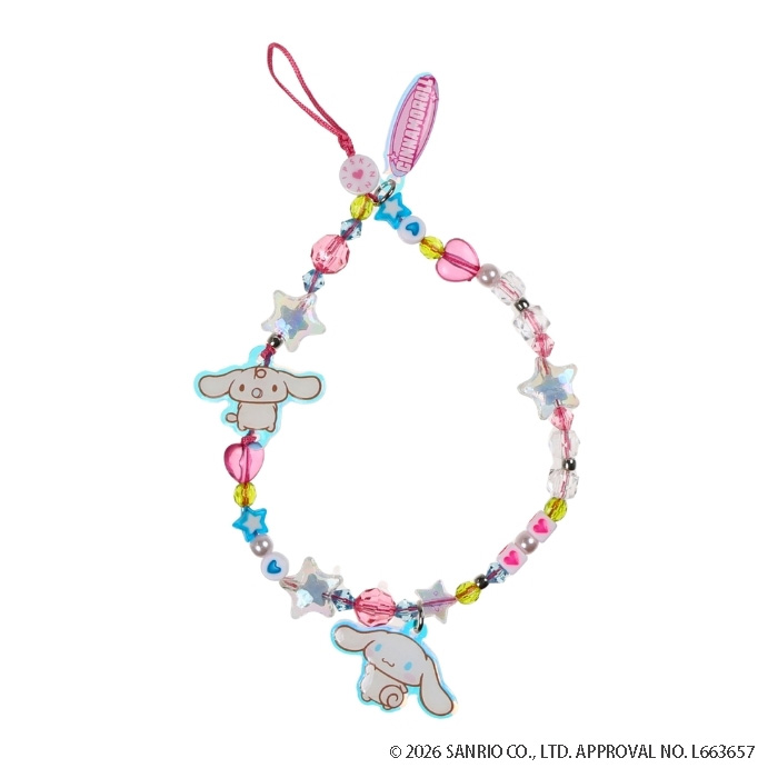 サンリオ シナモロール フォンストラップ スマホストラップ sanrio