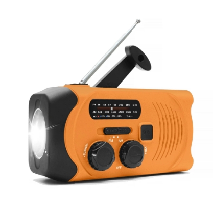 防災ラジオ 地震対策 手回し ソーラー充電 多機能防災ラジオ 防災