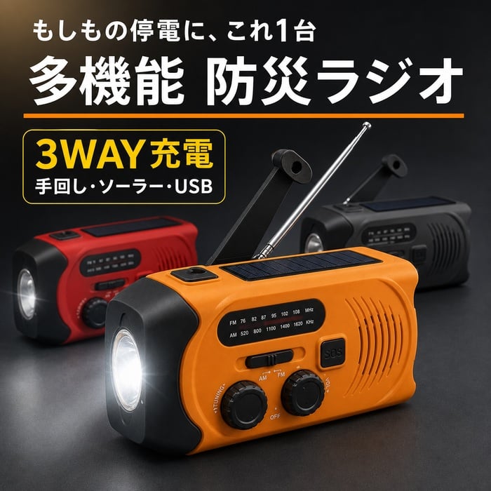 ソーラー手回し発電テレビ付きラジオ 防災ラジオ 災害用ラジオ 緊急ラジオ 非常用 防災グッズ 手回し充電