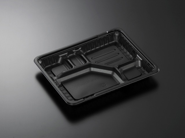 弁当容器 使い捨て CTガチ弁 IK26-20C BK 身 600枚本体蓋セット
