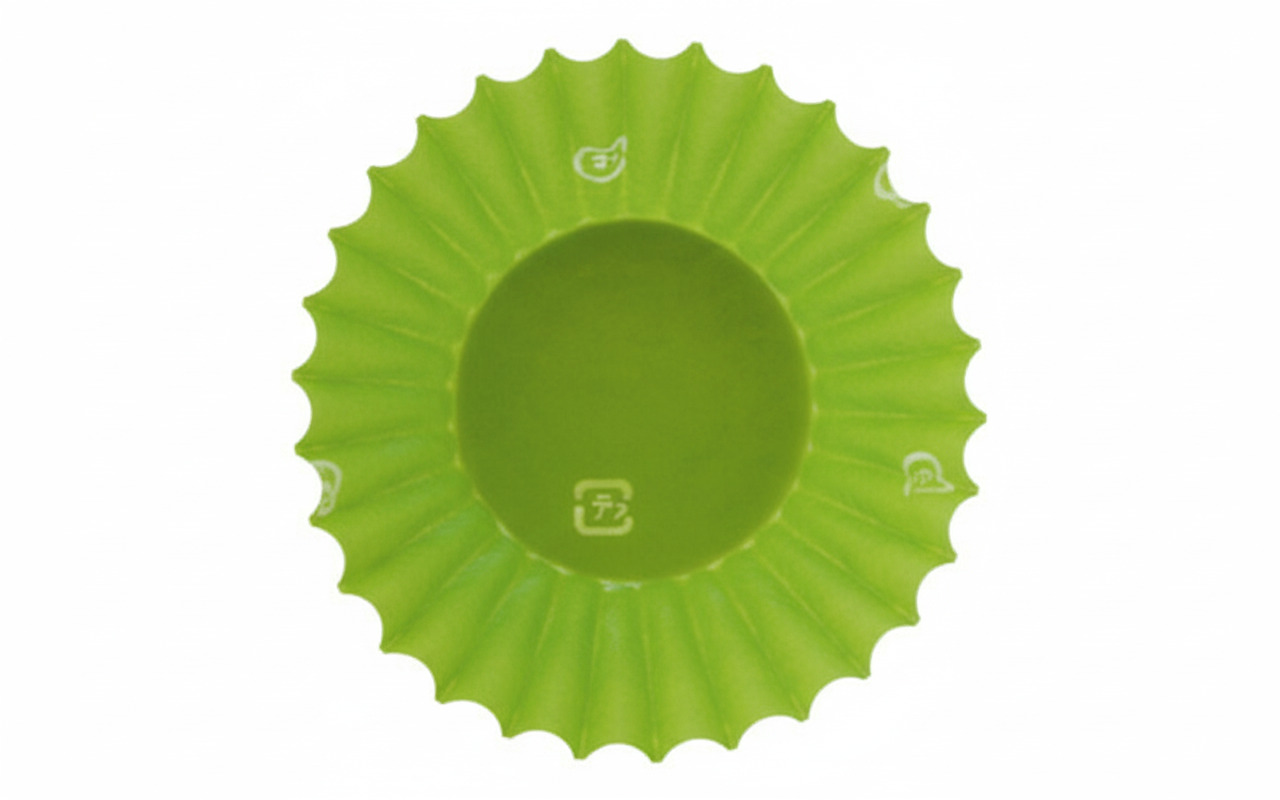 フィルムカップ 6F 6号深口 緑 レタス 500枚 OPP 耐熱 レンジ可 おかず