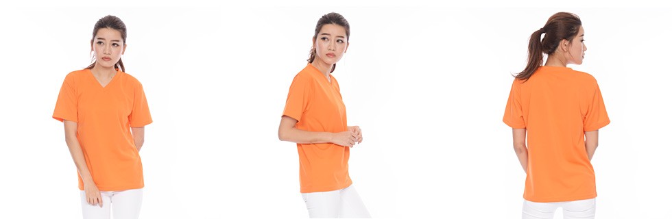 337avt 4.4オンス ドライ Vネック Tシャツ