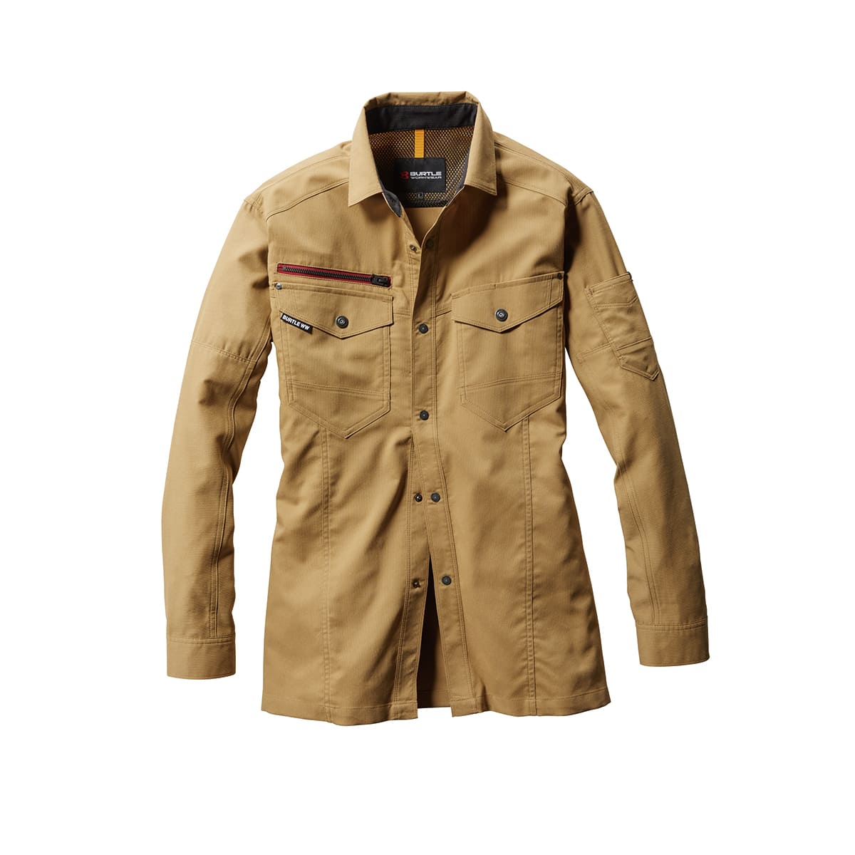 BURTLE シャツ メンズ 無地 バートル 長袖シャツ(ユニセックス