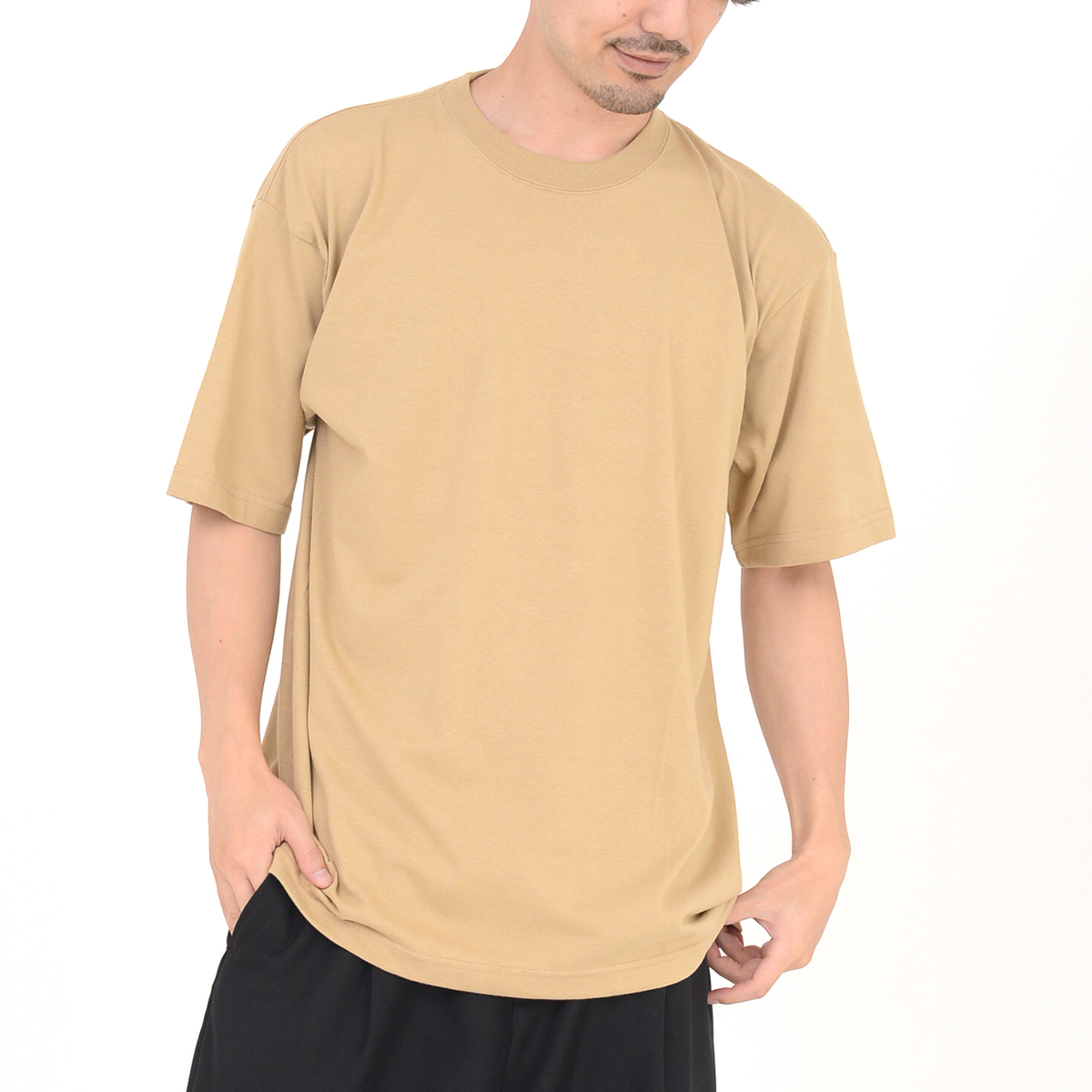 tシャツ メンズ 半袖 CROSS STITCH クロスステッチ 6.2oz BIGTシャツ cs1111 ビック tシャツ 男女兼用 重ね着 シンプル カジュアル アウトドア ルームウェア｜t-shirtst｜07