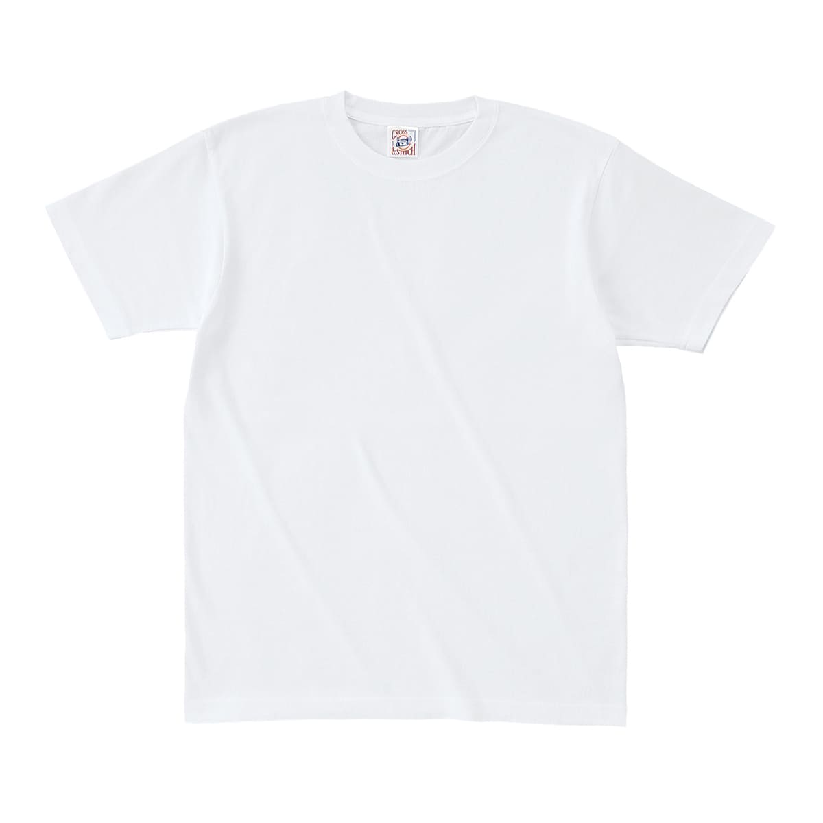 Tシャツ メンズ 無地 厚手 白 黒 など CROSS STITCH(クロスステッチ) 6.2オンス...