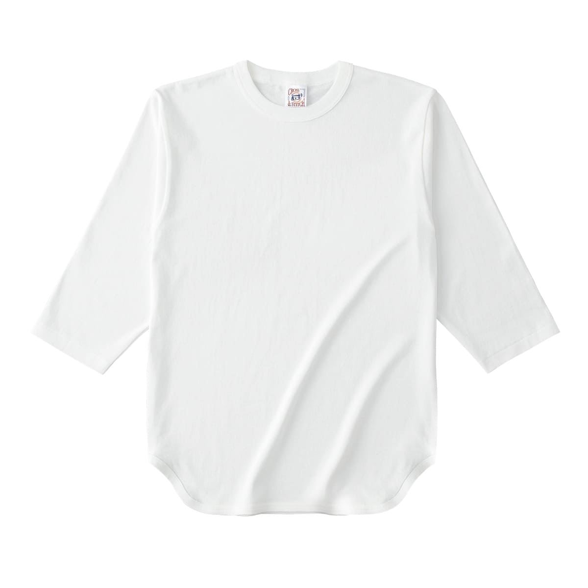 7分袖 Tシャツ 無地 CROSS STITCH クロススティッチ オープンエンド 3/4スリーブ ベースボールTシャツ OE1230 おしゃれ 重ね着 アメカジ カジュアル S-XL｜t-shirtst｜02
