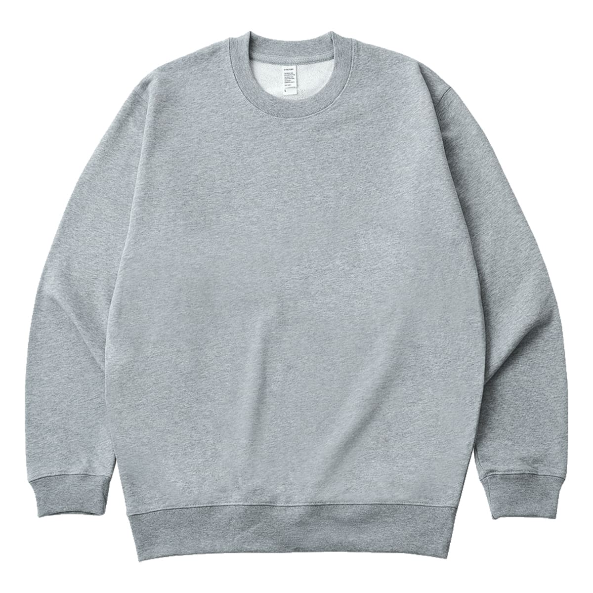 トレーナー 長袖 D-FACTORY ディーファクトリー 12オンス プラチナ