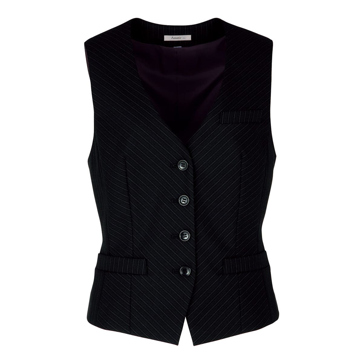 BON MAX／BONOFFICE☆ベストスカート上下セット ブラック 21号 楽天