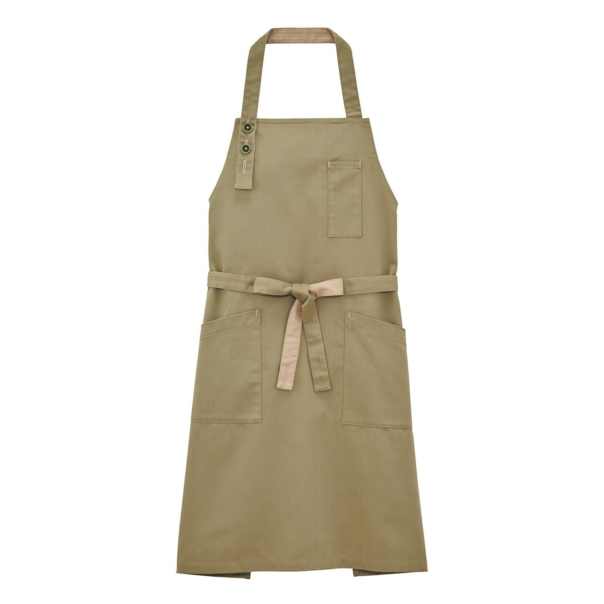 エプロン 無地 FACE MIX フェイスミックス 胸当てエプロン FK7193