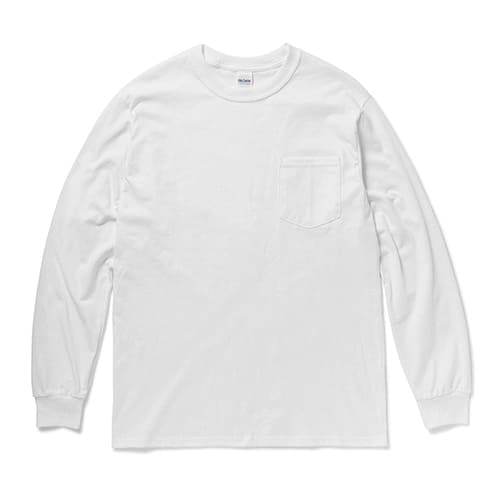 長袖Tシャツ メンズ GILDAN 6.0オンス ウルトラコットンロングスリーブポケットTシャツ 2...