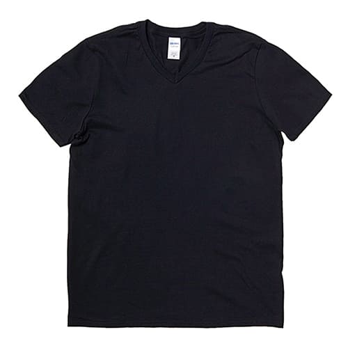 Tシャツ メンズ 半袖 GILDAN ギルダン 4.5 oz ソフトスタイル VネックTシャツ 64...