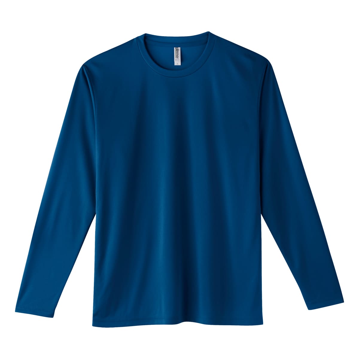glimmer（グリマー） ドライ 長袖 tシャツ メンズ 無地 3.5oz インター