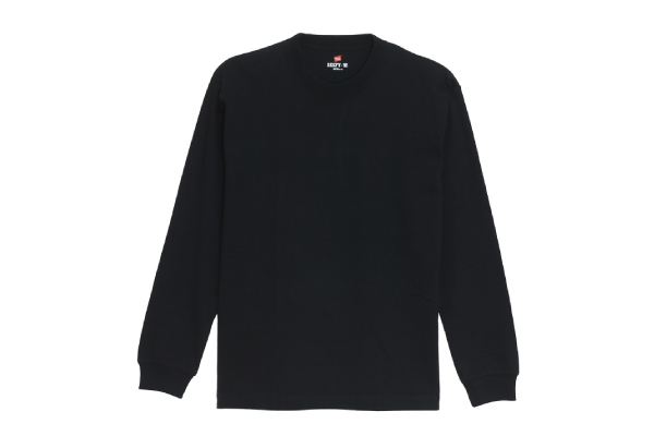 Hanes（ヘインズ） ロンT メンズ 無地 ビーフィー ロングスリーブ T