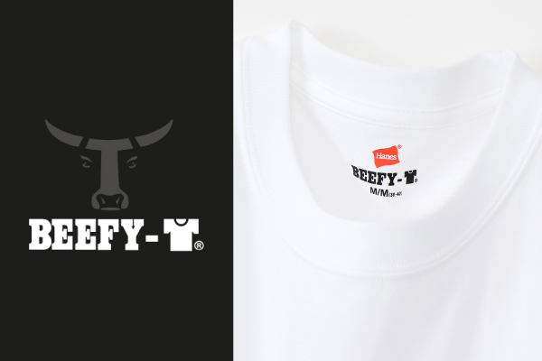 Hanes（ヘインズ） ロンT メンズ 無地 ビーフィー ロングスリーブ T
