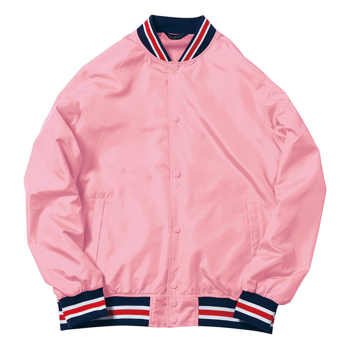 スタジャン ジャケット ブルゾン メンズ 無地 LIFEMAX ライフマックス