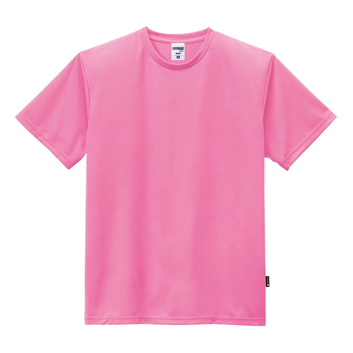 tシャツ メンズ 無地 LIFEMAX ライフマックス 4.3オンスドライTシャツ(ポリジン加工) ms1154 男女兼用 抗菌 銀イオン 吸汗 速乾 スポーツ XS-4XL | LIFEMAX | 05