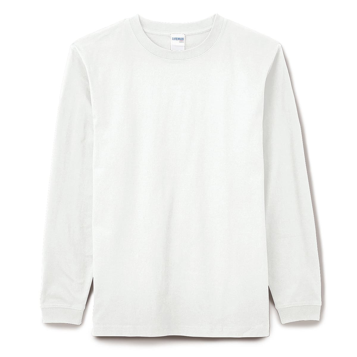 長袖 tシャツ メンズ 無地 LIFEMAX ライフマックス 6.2オンス