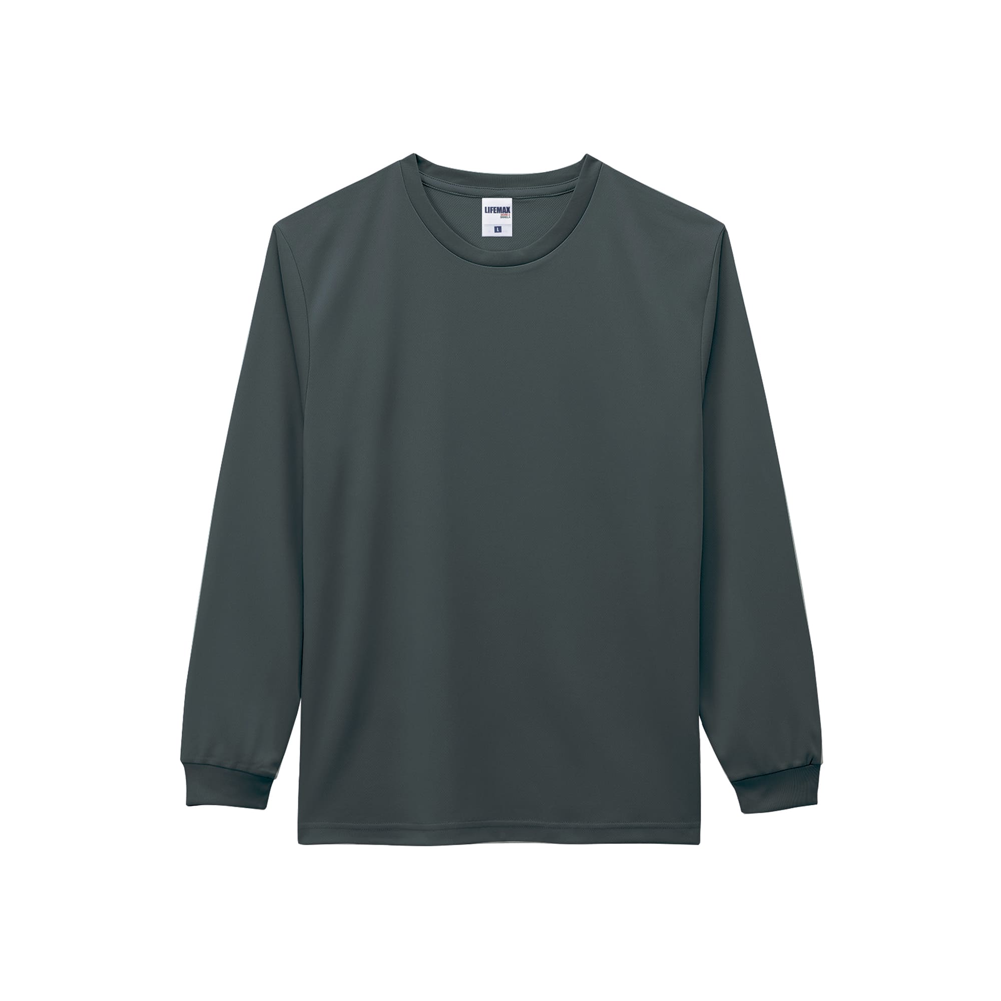ドライ 長袖 tシャツ LIFEMAX ライフマックス 4.3オンス ロング