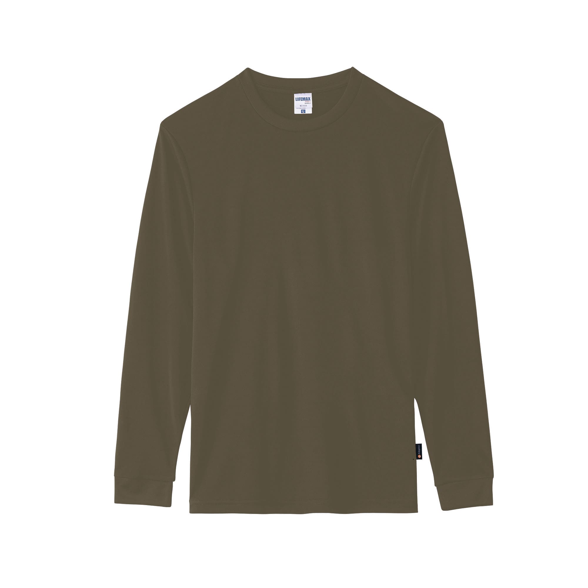 ドライ 長袖 tシャツ LIFEMAX ライフマックス 4.3オンス ロング