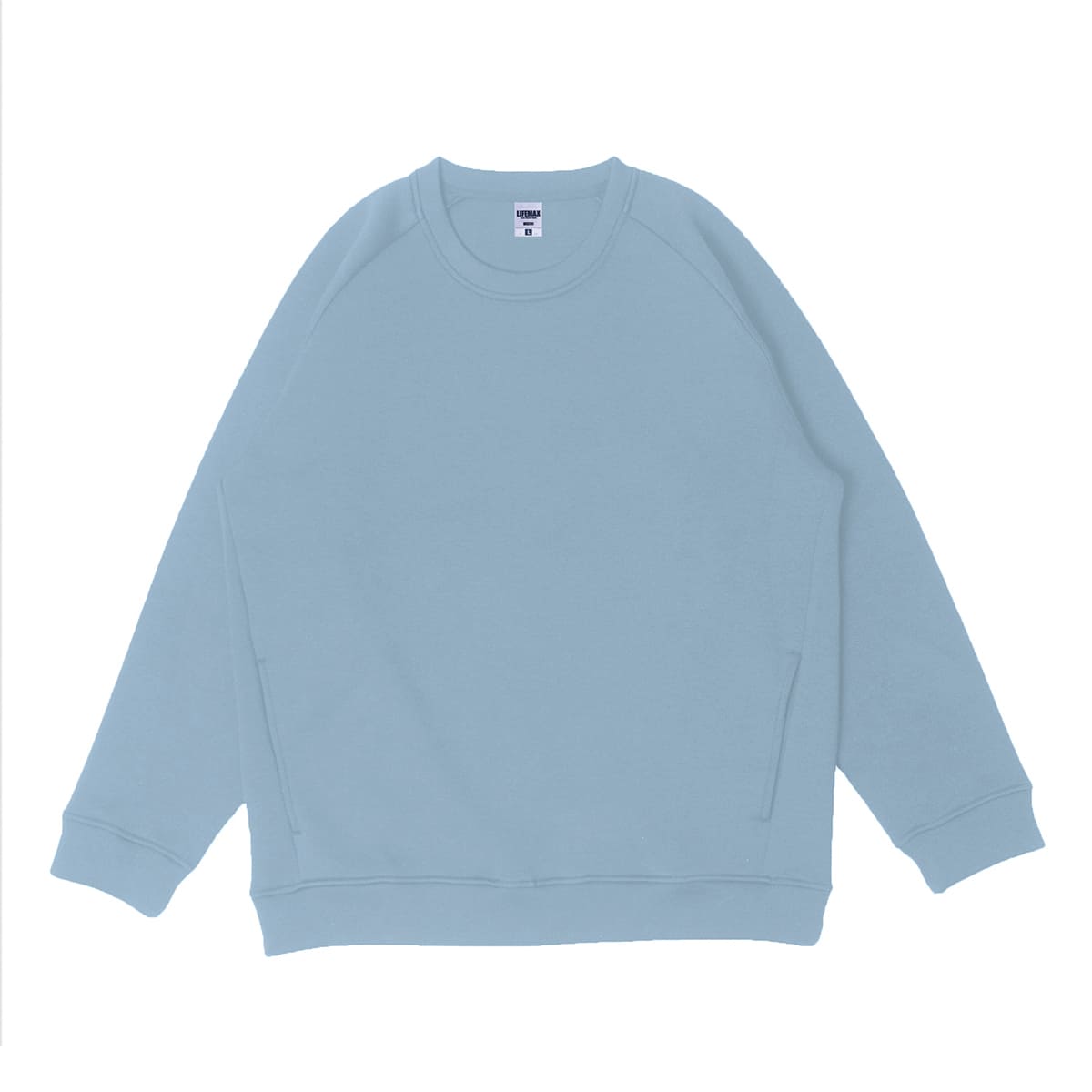 トレーナー メンズ 長袖 LIFEMAX ライフマックス ドライストレッチ