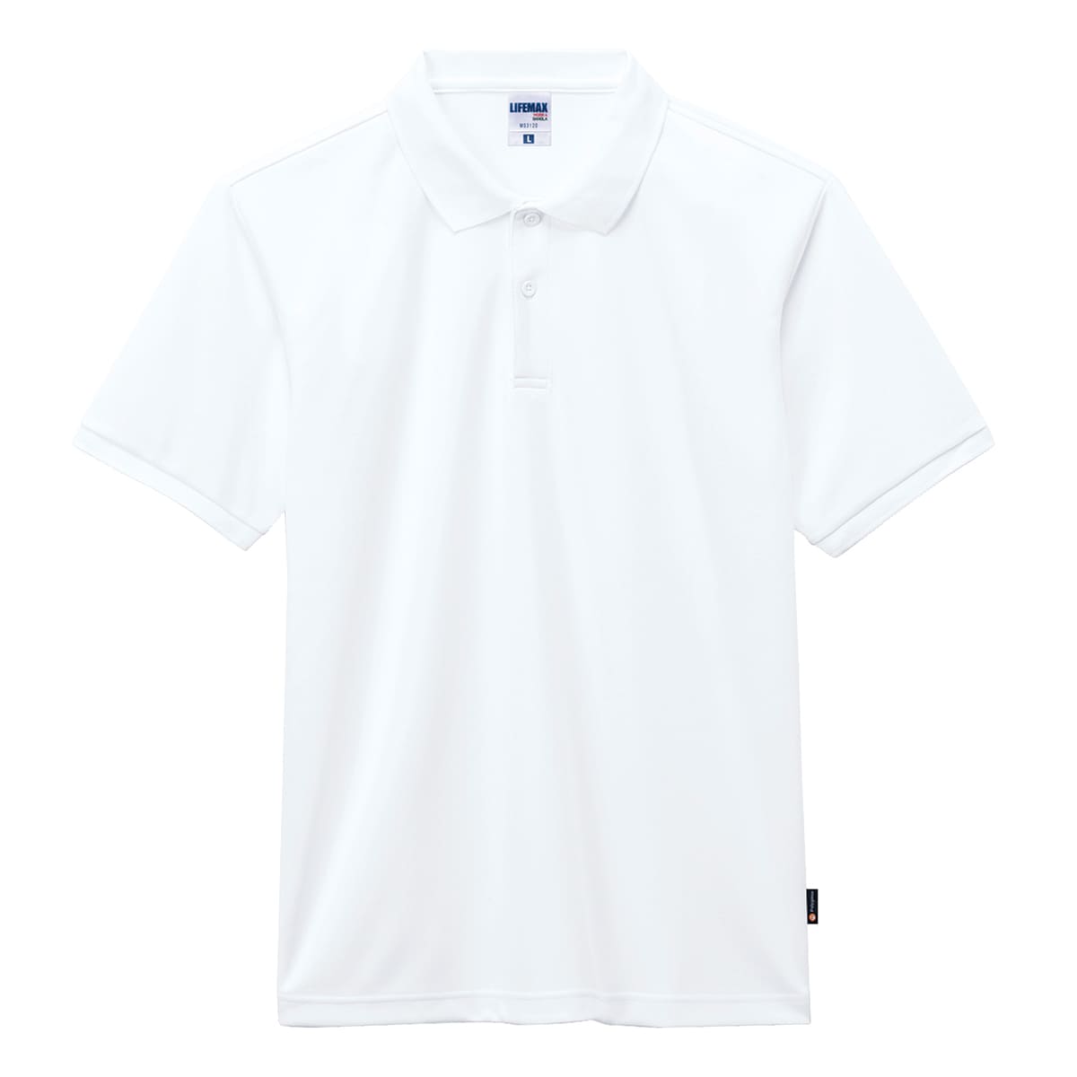 ポロシャツ メンズ 無地 LIFEMAX ライフマックス ベーシックドライポロシャツ（ポリジン加工）ms3120 吸汗 速乾 抗菌 防臭 UV加工 大きいサイズ もあり｜t-shirtst｜02