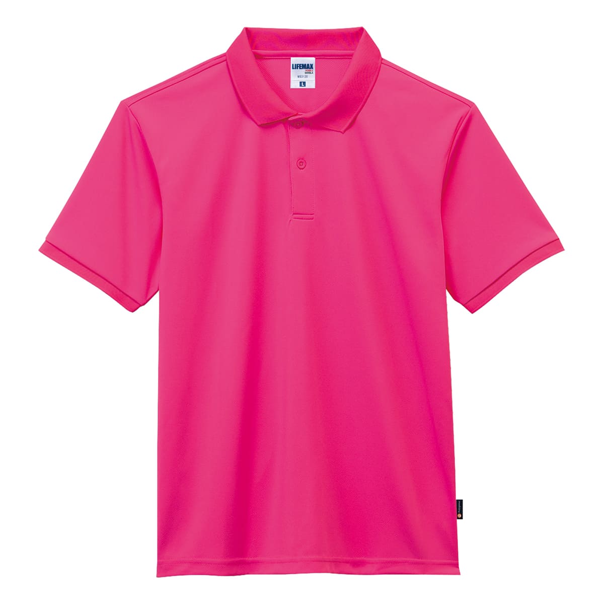 ポロシャツ メンズ 無地 LIFEMAX ライフマックス ベーシックドライポロシャツ（ポリジン加工）ms3120 吸汗 速乾 抗菌 防臭 UV加工 大きいサイズ もあり｜t-shirtst｜05