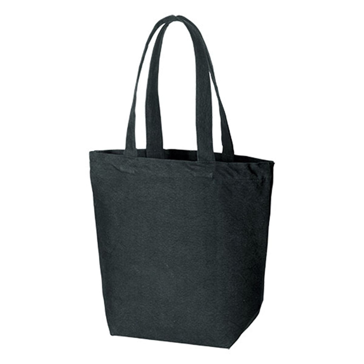 純真高校　黒のキャンバストートバッグ トート バッグ 無地 MARKLESS STYLE マークレススタイル 10.0