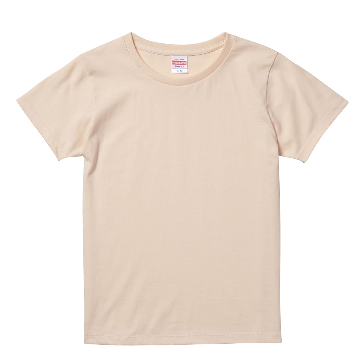 tシャツ レディース 無地 United Athle ユナイテッドアスレ 5.6oz ハイクオリティーTシャツ 5001-03 送料無料 ガールズ スポーツ 運動会 文化祭 ユニフォーム｜t-shirtst｜03