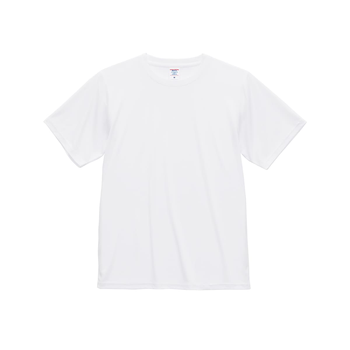 Tシャツ メンズ 無地 United Athle ユナイテッドアスレ 4.4オンス ドライスムース リサイクルポリエステル Tシャツ 5700-01 男女兼用 ポリエステル XS-XL | United Athle | 01