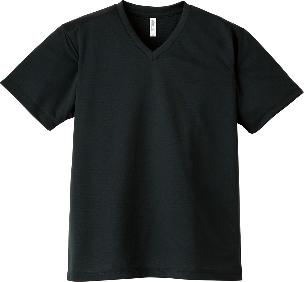 Tシャツ メンズ ドライ 速乾 無地 半袖 レディース グリマー(glimmer) 大きいサイズ Ｖネック 4.4オンス 337avt 00337｜t-shrtjp｜03