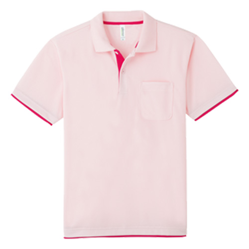 glimmer（グリマー） ポロシャツ メンズ レディース 半袖 無地 4.4