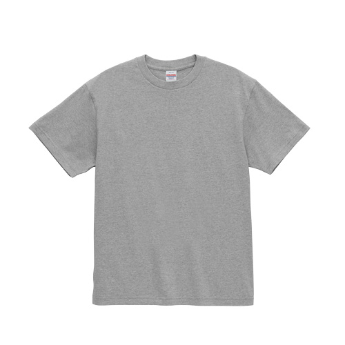 [NOiD] Tシャツ Lサイズ　グレー　United Athle tシャツ メンズ 半袖 無地 レディース 大きいサイズ 大きめ 綿100％ 黒