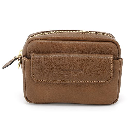Luggage AOKI 1894 青木鞄 Lugard 牛ヌメ革ベルトポーチ メンズ