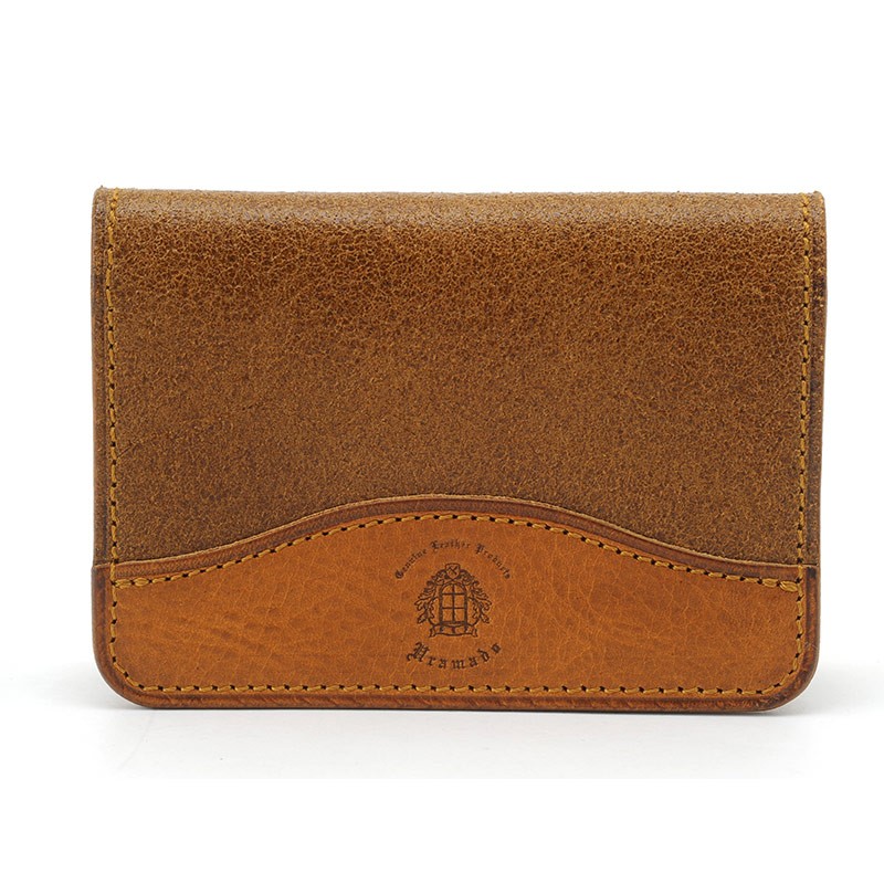 UramadO 3ルーム名刺入れ メンズ 日本製 イタリアンレザー 本革