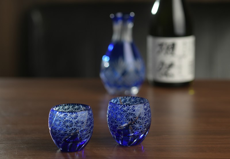 新品　ペアグラス　2つ　ガラス　お猪口　小 新品 ペアグラス 2つ ガラス お猪口 小｜コップ・グラス・酒器